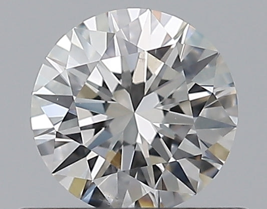 0.50CT ROUND SI1 F WH