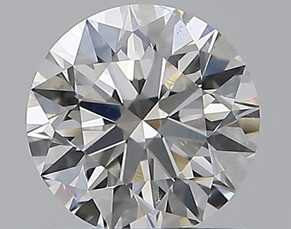 0.75CT ROUND SI1 G WH