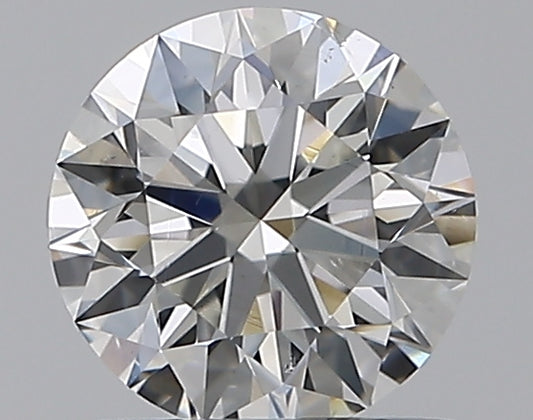 0.75CT ROUND SI1 G WH