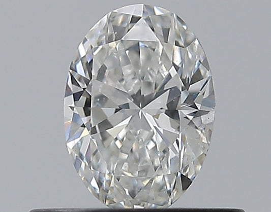 0.40CT OVAL SI2 G WH