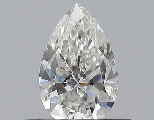 0.38CT PEAR SI2 G WH
