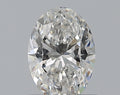 0.60CT OVAL SI2 E WH