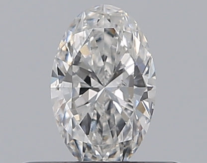 0.31CT OVAL SI1 E WH