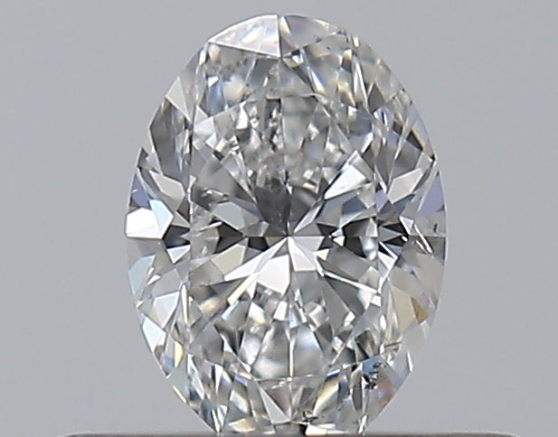 0.30CT OVAL SI2 F WH