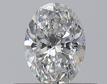 0.30CT OVAL SI2 F WH