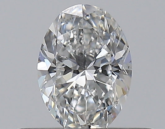 0.30CT OVAL SI2 F WH