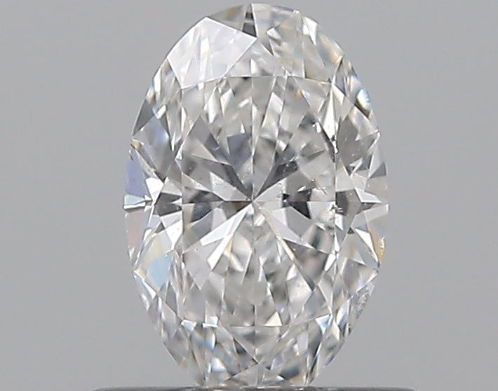 0.50CT OVAL SI2 E WH