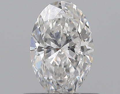 0.50CT OVAL SI2 E WH