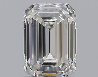 0.72CT EMERALD IF H WH