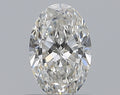 0.50CT OVAL SI1 F WH
