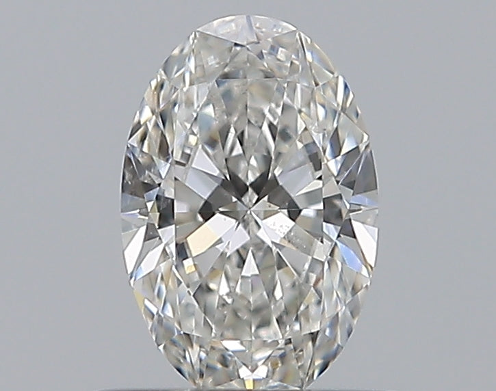 0.50CT OVAL SI1 F WH