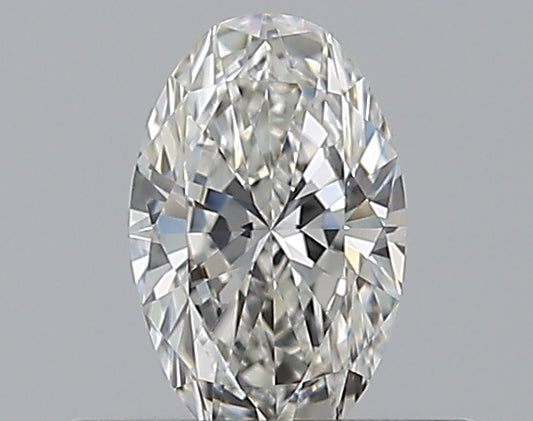 0.32CT OVAL IF G WH