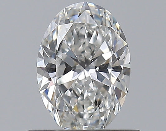 0.51CT OVAL SI1 F WH