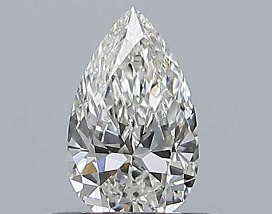 0.40CT PEAR VS2 G WH