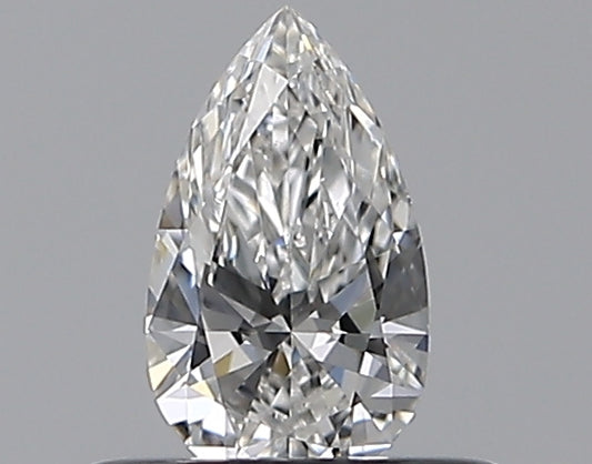 0.31CT PEAR VS1 F WH