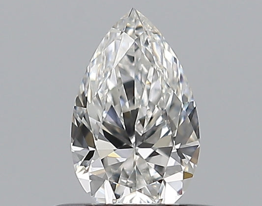 0.42CT PEAR VS2 F WH