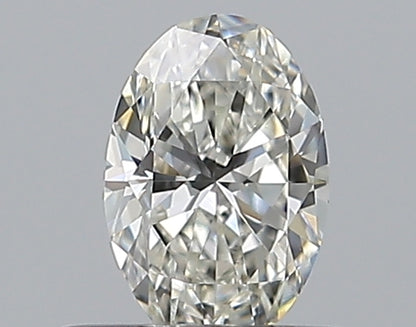 0.30CT OVAL VVS2 H WH