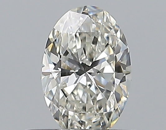 0.30CT OVAL VVS2 H WH