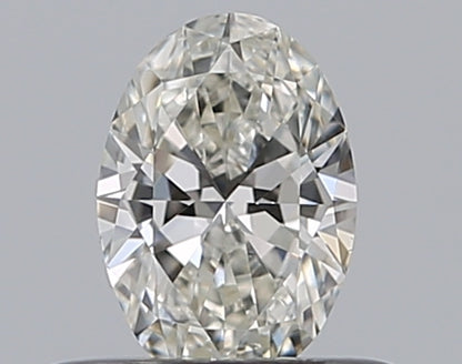 0.35CT OVAL VVS1 I WH