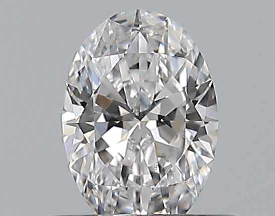 0.39CT OVAL SI1 D WH