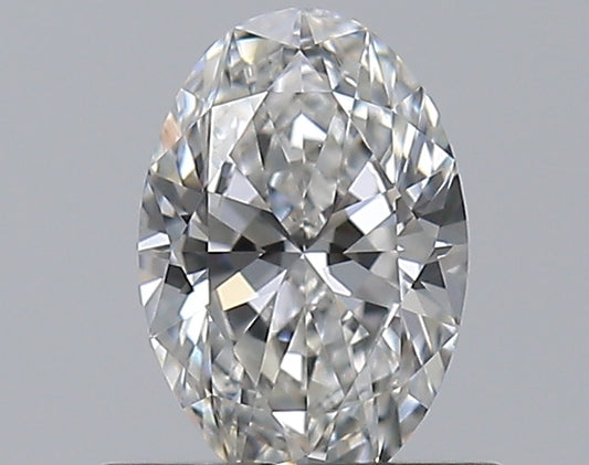 0.50CT OVAL VVS2 G WH