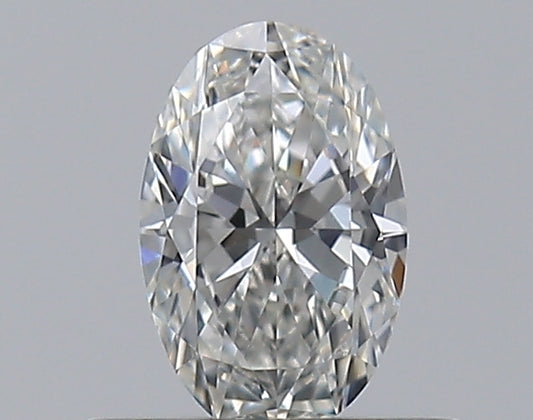 0.35CT OVAL VS2 F WH