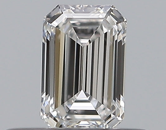 0.30CT EMERALD SI1 E WH