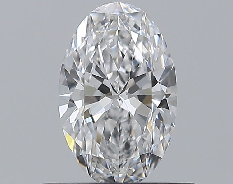 0.53CT OVAL VVS2 D WH