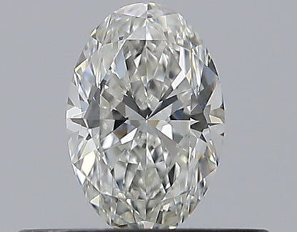 0.30CT OVAL VVS2 H WH