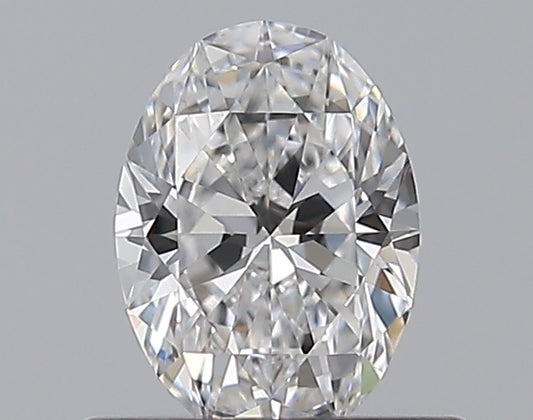0.46CT OVAL VVS2 D WH