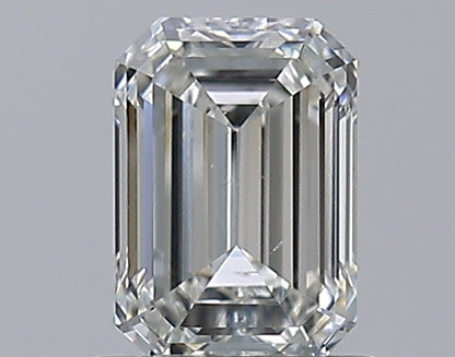 0.80CT EMERALD SI2 H WH