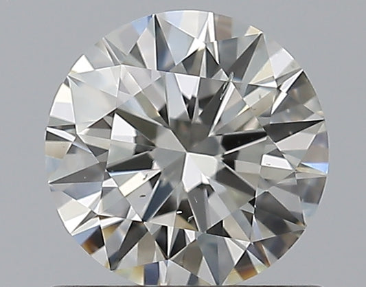 0.80CT ROUND SI1 J WH