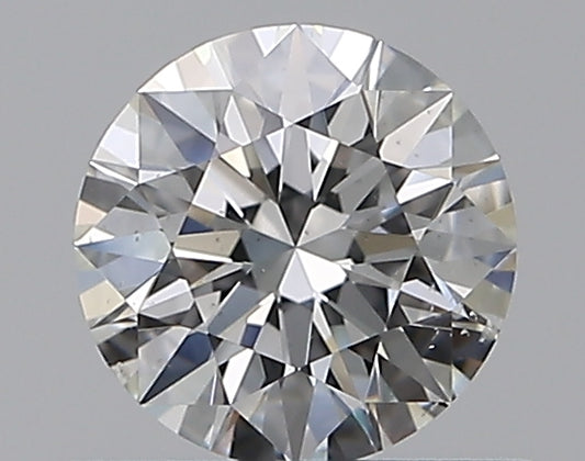 0.59CT ROUND SI1 G WH
