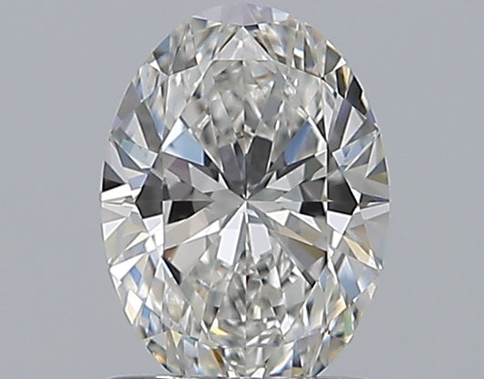 0.90CT OVAL VVS1 E WH