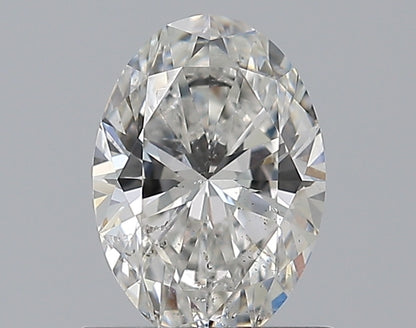 0.71CT OVAL SI2 G WH