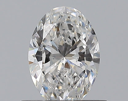 0.50CT OVAL SI1 E WH