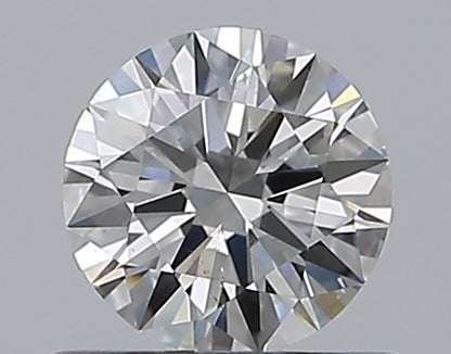 0.59CT ROUND SI1 G WH