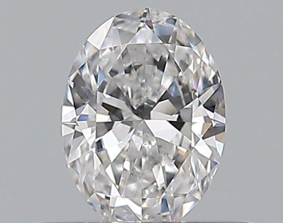 0.30CT OVAL SI2 D WH
