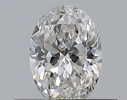 0.30CT OVAL SI2 F WH