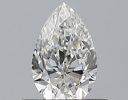 0.40CT PEAR SI1 F WH