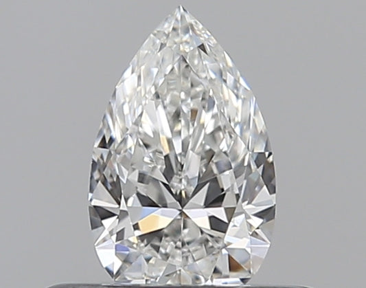 0.30CT PEAR VS1 F WH