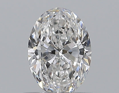 0.50CT OVAL SI1 E WH