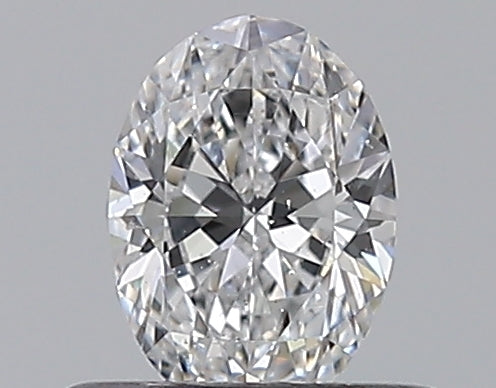 0.40CT OVAL SI1 D WH