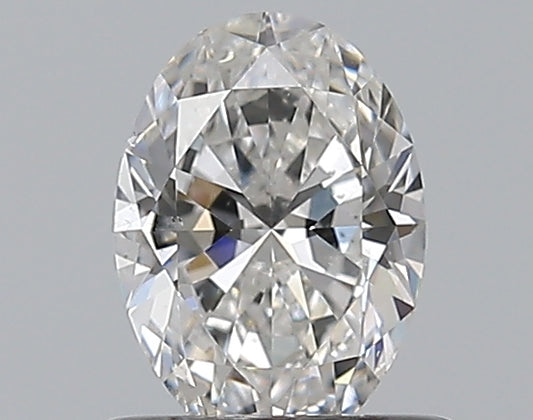 0.60CT OVAL SI2 E WH