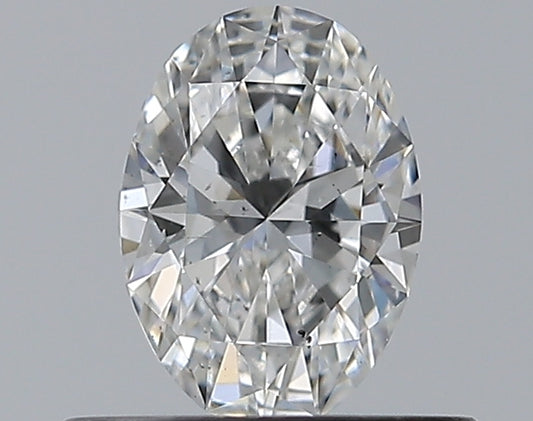 0.41CT OVAL SI1 F WH