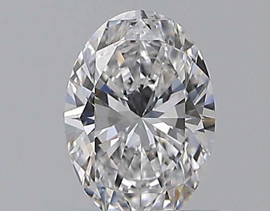 0.42CT OVAL SI1 D WH