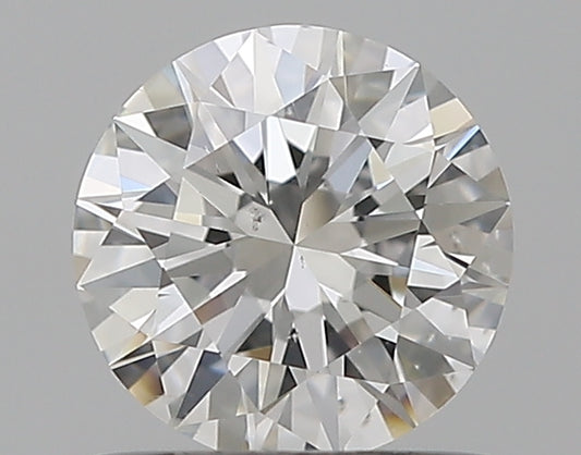 0.70CT ROUND SI1 G WH
