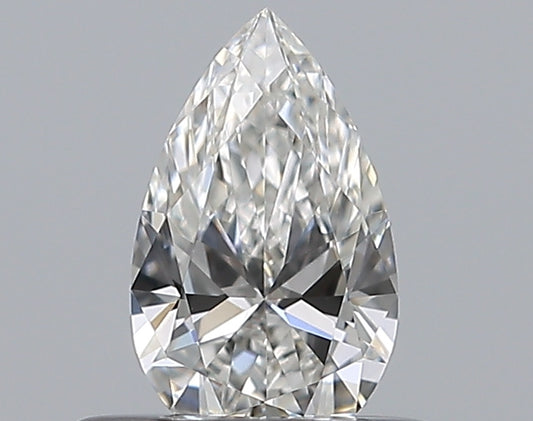 0.35CT PEAR VVS2 F WH