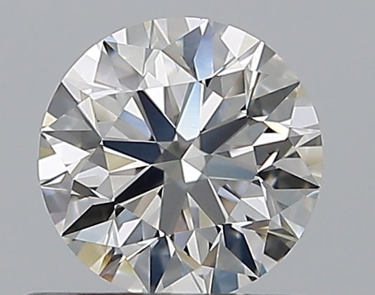 0.59CT ROUND VVS2 G WH