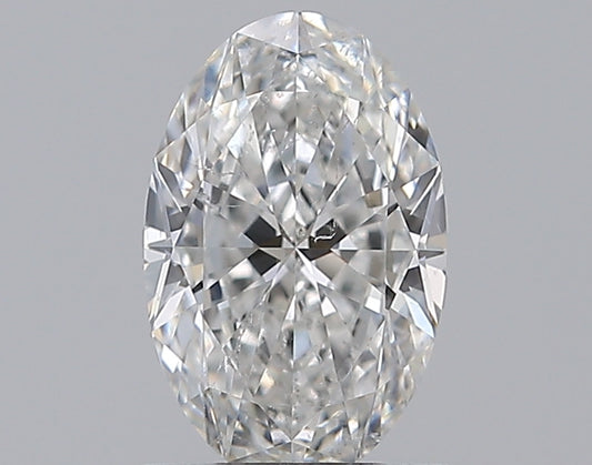 0.76CT OVAL SI2 F WH